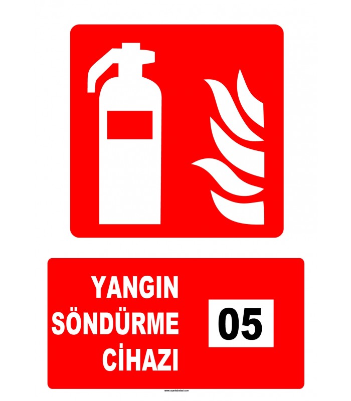 AT 1144 - 5 Nolu Yangın Söndürme Cihazı