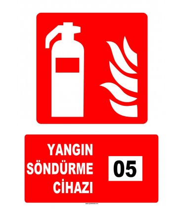 AT 1144 - 5 Nolu Yangın Söndürme Cihazı