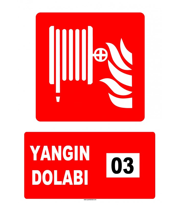AT 1149 - 3 Nolu Yangın Dolabı
