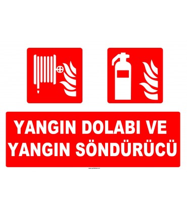 AT 1152 - Yangın Dolabı ve Yangın Söndürücü