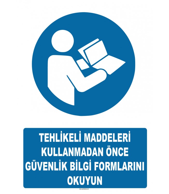 AT 1182 - Tehlikeli Maddeleri Kullanmadan Önce Güvenlik Bilgi Formlarını Okuyun