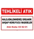 A 030201 - Halojenlenmemiş organik ahşap koruyucu maddeler