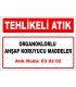 A 030202 - Organoklorlu ahşap koruyucu maddeler