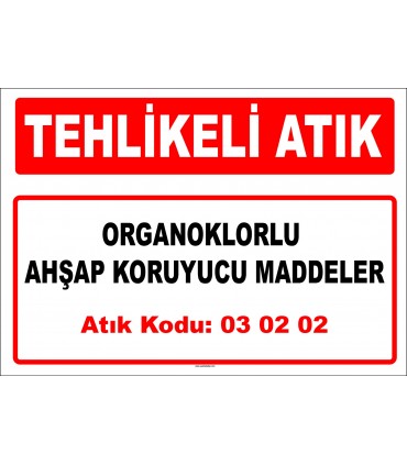 A 030202 - Organoklorlu ahşap koruyucu maddeler