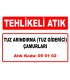 A 050102 - Tuz arındırma (tuz giderici) çamurları