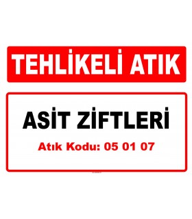 A 050107 - Asit ziftleri