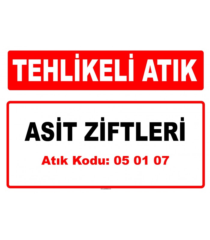 A 050107 - Asit ziftleri
