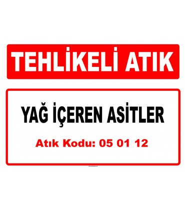 A 050112 - Yağ içeren asitler