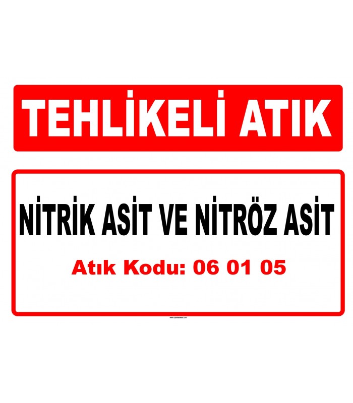 A 060105 - Nitrik asit ve nitröz asit