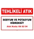 A 060204 - Sodyum ve potasyum hidroksit
