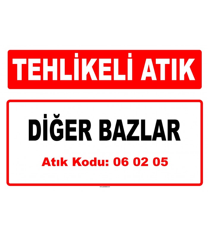 A 060205 - Diğer bazlar