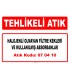 A 070410 - Diğer filtre kekleri ve kullanılmış absorbanlar