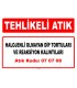 A 070708 - Diğer dip tortusu ve reaksiyon kalıntıları