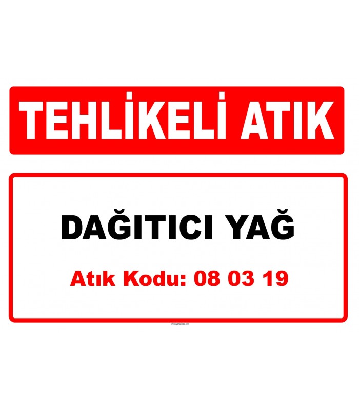 A 080319 - Dağıtıcı yağ