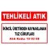 A 100308 - İkincil üretimden kaynaklanan tuz cürufları