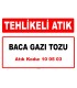 A 100503 - Baca gazı tozu
