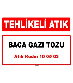 A 100503 - Baca gazı tozu