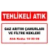 A 100506 - Gaz arıtım çamurları ve filtre kekleri