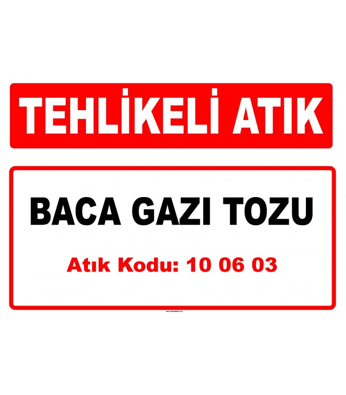 A 100603 - Baca gazı tozu