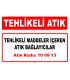 A 100913 - Tehlikeli maddeler içeren atık bağlayıcılar