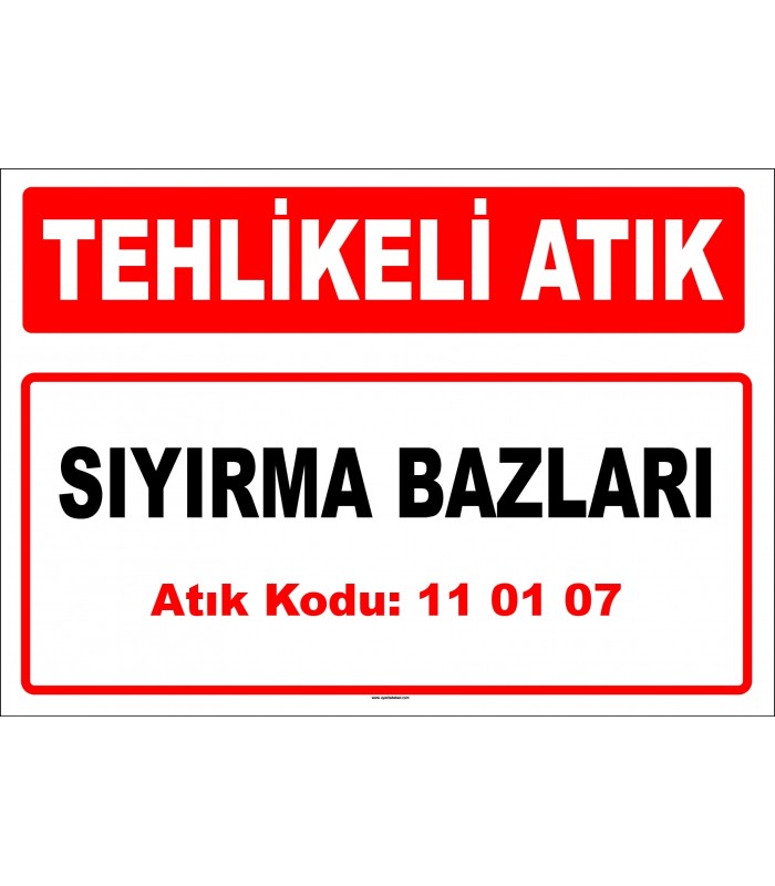 A 110107 - Sıyırma bazları