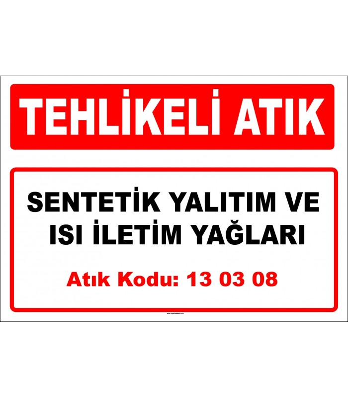 A 130308 - Sentetik yalıtım ve ısı iletim yağları