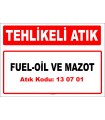 A130701 - Fuel-oil ve mazot