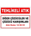 A140603 - Diğer çözücüler ve çözücü karışımları