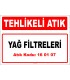A 160107 - Yağ filtreleri