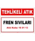 A 160113 - Fren sıvıları