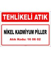 A160602 - Nikel kadmiyum piller