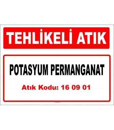 A 160901-1 - Potasyum permanganat