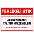 A 170601 - Asbest içeren yalıtım malzemeleri