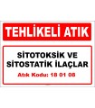 A180108 - Sitotoksik ve sitostatik ilaçlar
