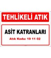 A191102 - Asit katranları