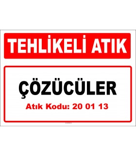 A 200113 - Çözücüler