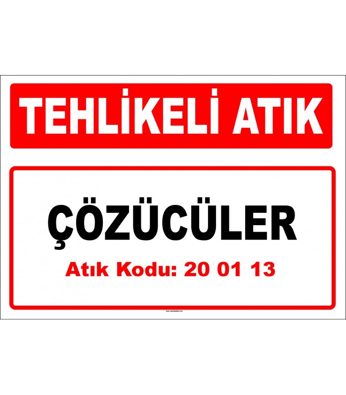 A 200113 - Çözücüler