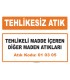 MA 010305 - Tehlikeli madde içeren diğer maden atıkları
