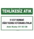 A 010308 - 01 03 07 dışındaki diğer tozumsu ve pudramsı atıklar