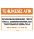 MA 010407 - Metalik olmayan minerallerin fiziki ve kimyasal işlenmesinden kaynaklanan tehlikeli maddeler içeren atıklar