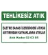 A 020305 - İşletme sahası içerisindeki atıksu arıtımından kaynaklanan atıklar