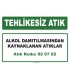 A 020702 - Alkol damıtılmasından kaynaklanan atıklar