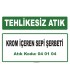 A 040104 - Krom içeren sepi şerbeti