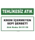 A 040105 - Krom içermeyen sepi şerbeti