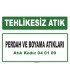 A 040109 - Perdah ve boyama atıkları