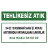 A 040220 - 04 02 19 dışındaki saha içi atıksu arıtımından kaynaklanan çamurlar