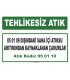 A 050110 - 05 01 09 dışındaki saha içi atıksu arıtımından kaynaklanan çamurlar