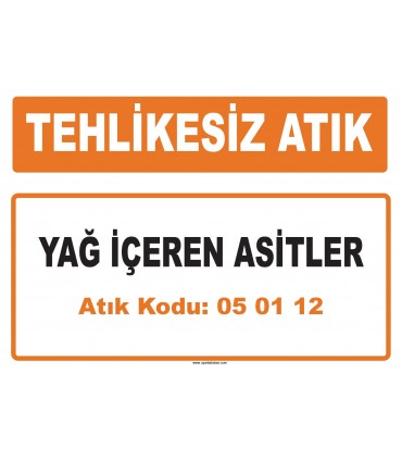 MA 050112 - Yağ içeren asitler