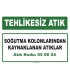 A 050604 - Soğutma kolonlarından kaynaklanan atıklar