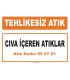 MA 050701 - Cıva içeren atıklar
